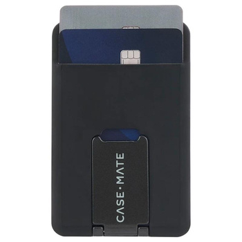 Case-Mate Magnetic 3 in 1 Wallet MagSafe - magnetická peněženka se stojánkem (černá)