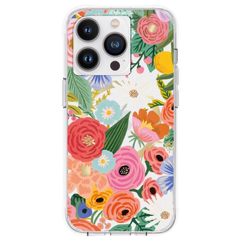 Rifle Paper Clear MagSafe - iPhone 14 Pro Case (Garden Party Blush)