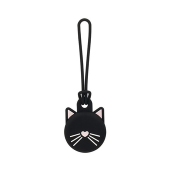 Kate Spade New York Holder - Ochranné pouzdro s přívěskem pro Apple AirTag (Black Cat)