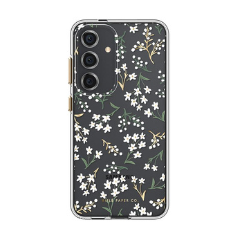 Rifle Paper Clear - Pouzdro pro Samsung Galaxy S24 (Petite Fleurs)