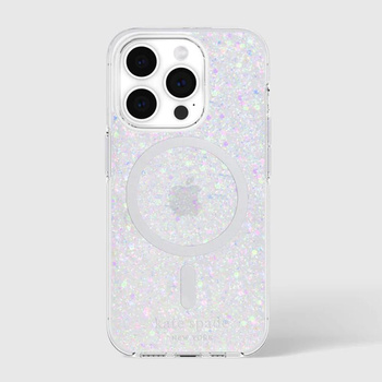 Kate Spade New York Schutzhülle MagSafe - iPhone 15 Pro (Chunky Glitter)