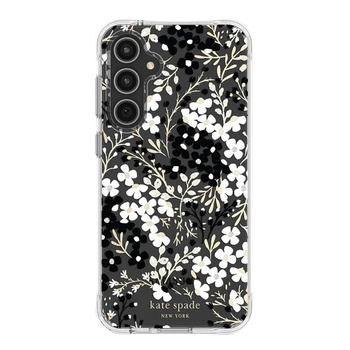 Kate Spade New York Multi Floral - Samsung Galaxy S23 FE 5G tok (fekete és fehér)